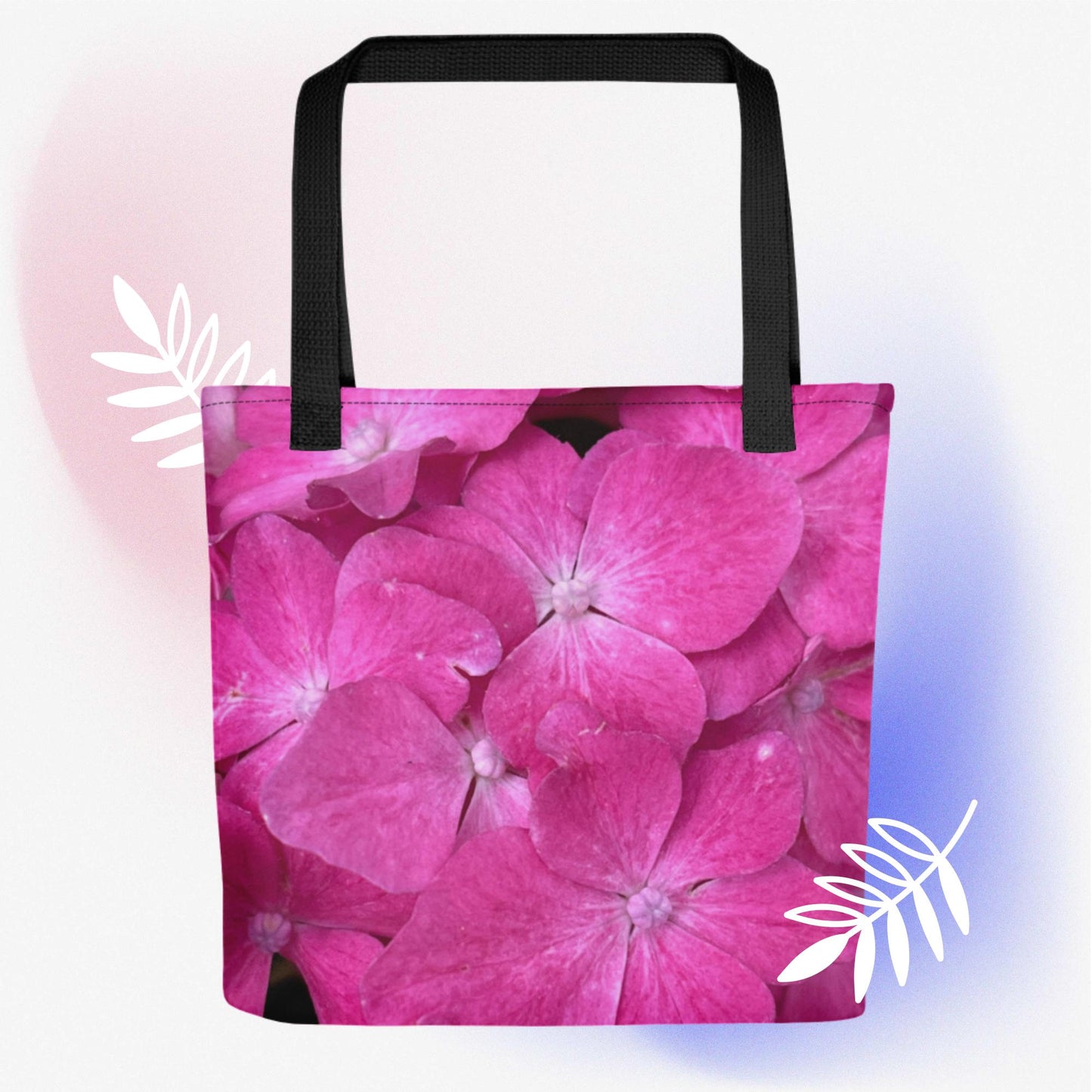 Pink Hydrangea Tote bag