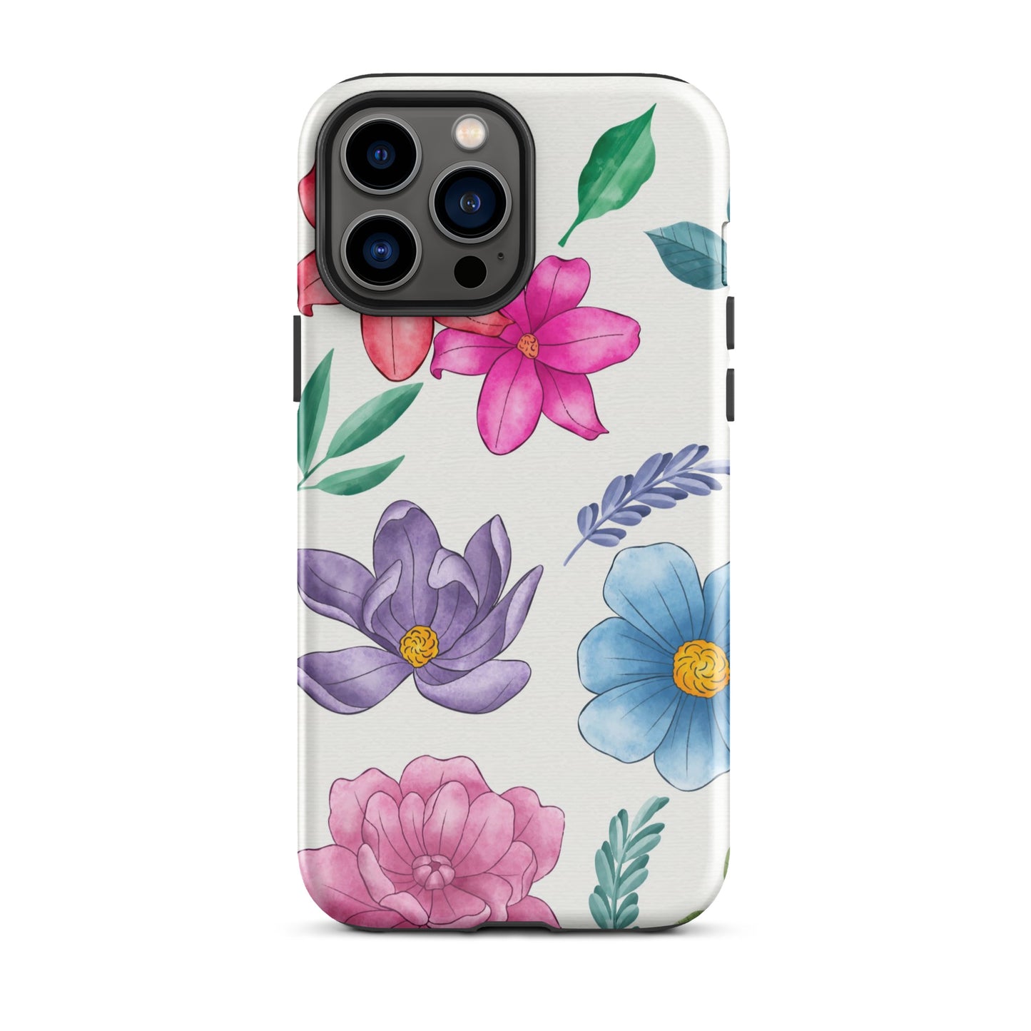 Painted Flowers Phone Case for iPhone®