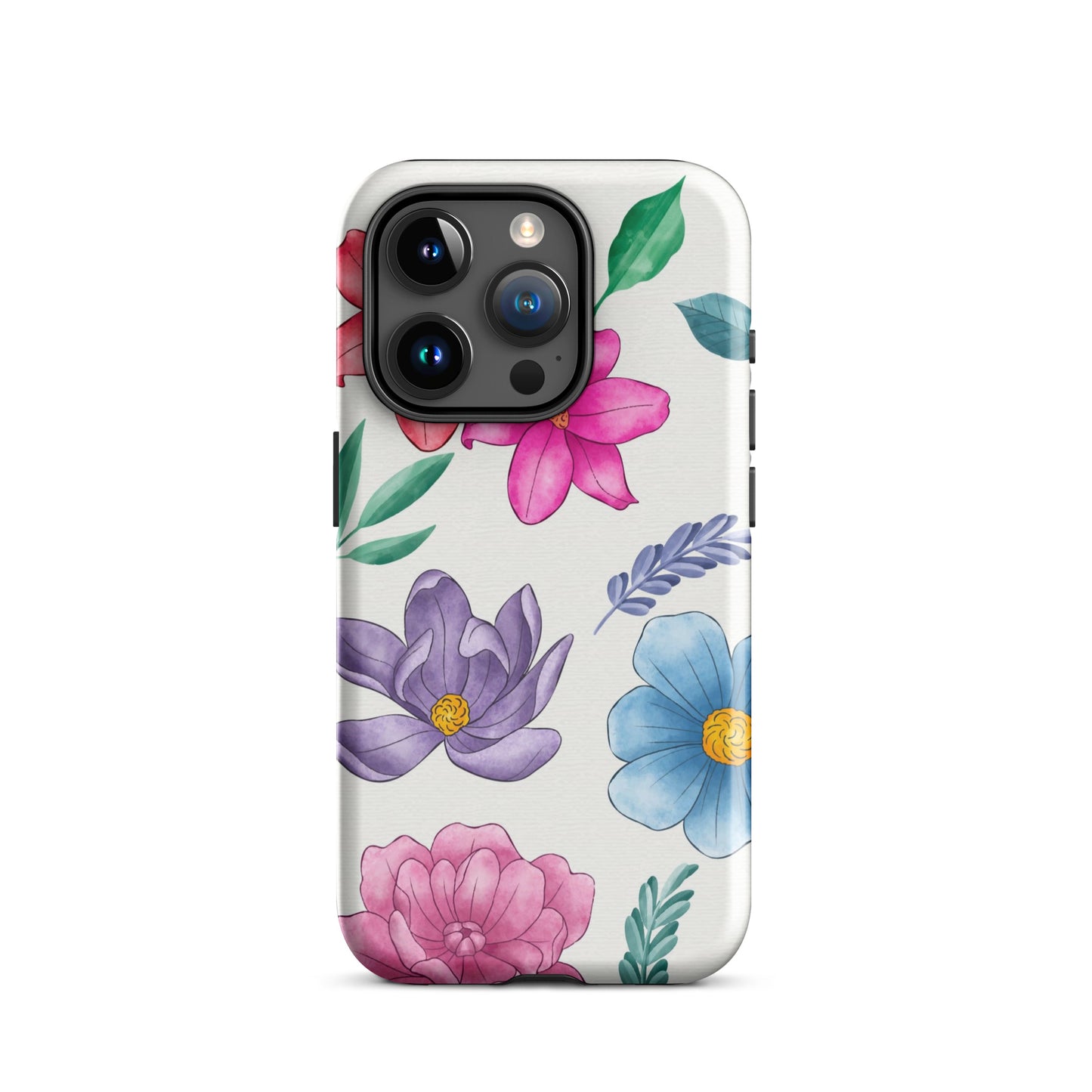 Painted Flowers Phone Case for iPhone®