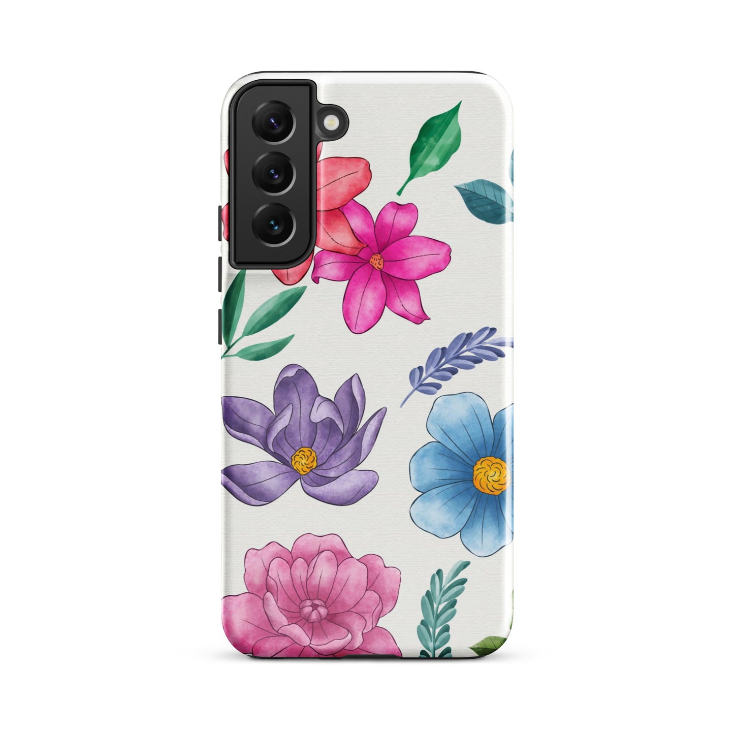 Painted Flowers Phone Case for Samsung®