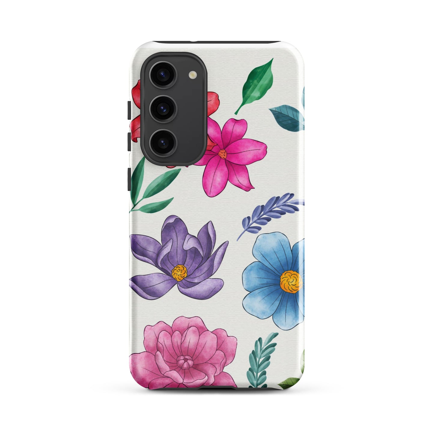 Painted Flowers Phone Case for Samsung®