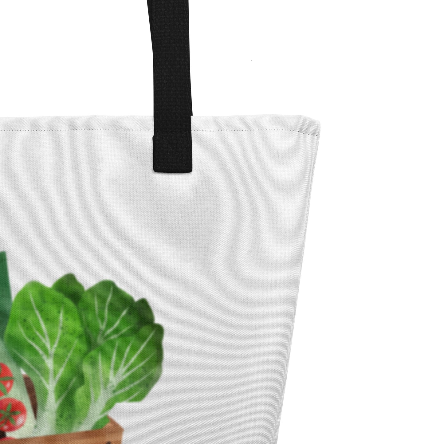 Farmers Market Large Tote Bag