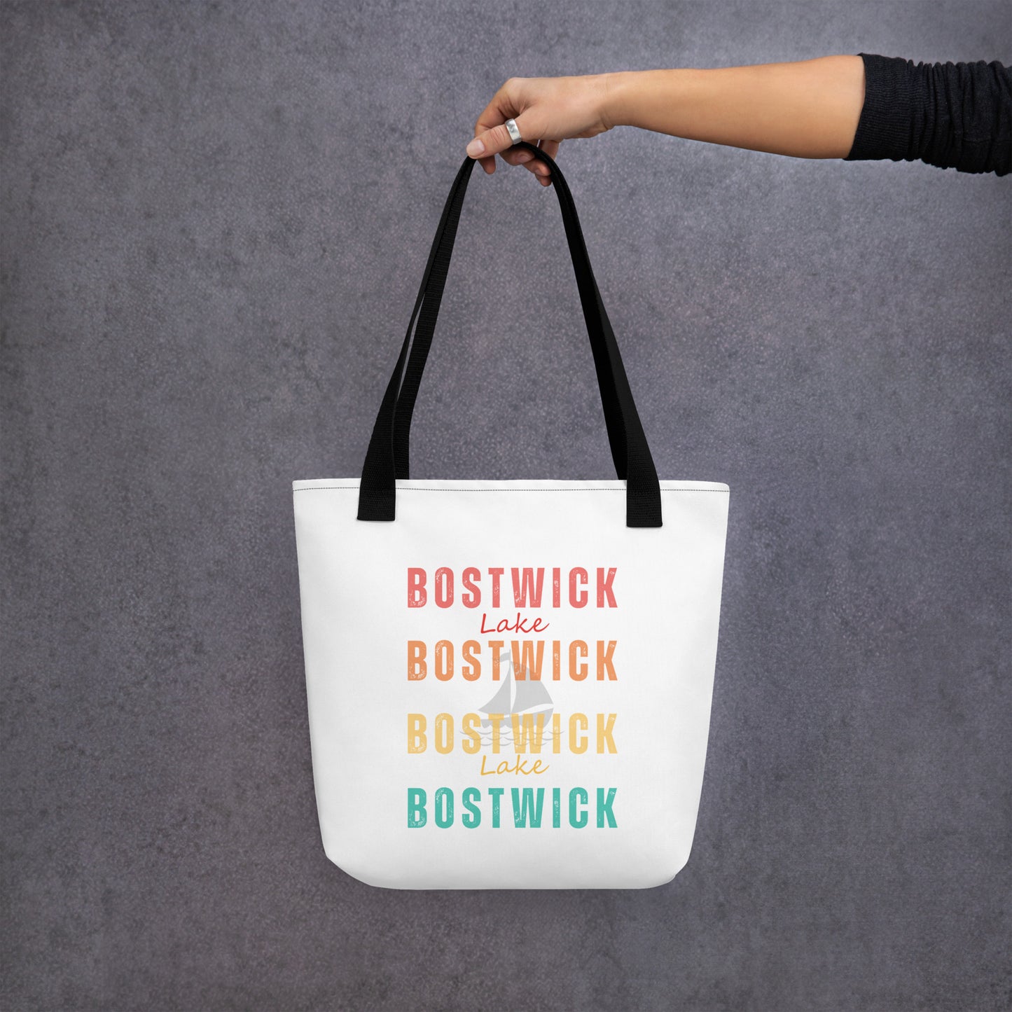 Bostwick Lake Tote bag