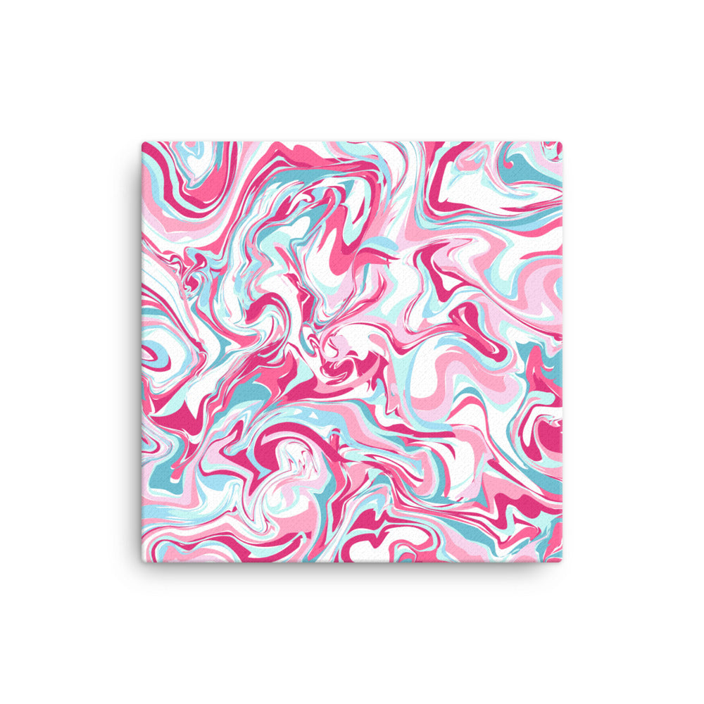 Pink Marble Canvas Print