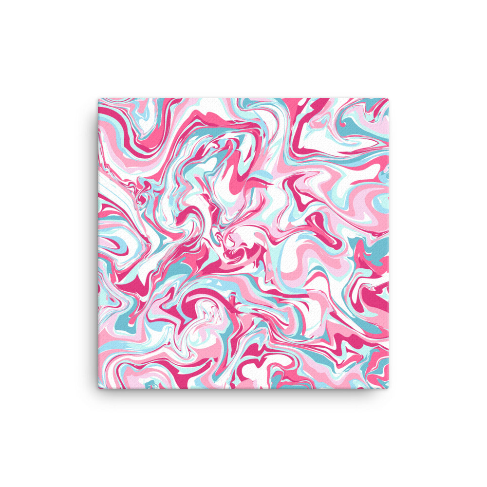 Pink Marble Canvas Print