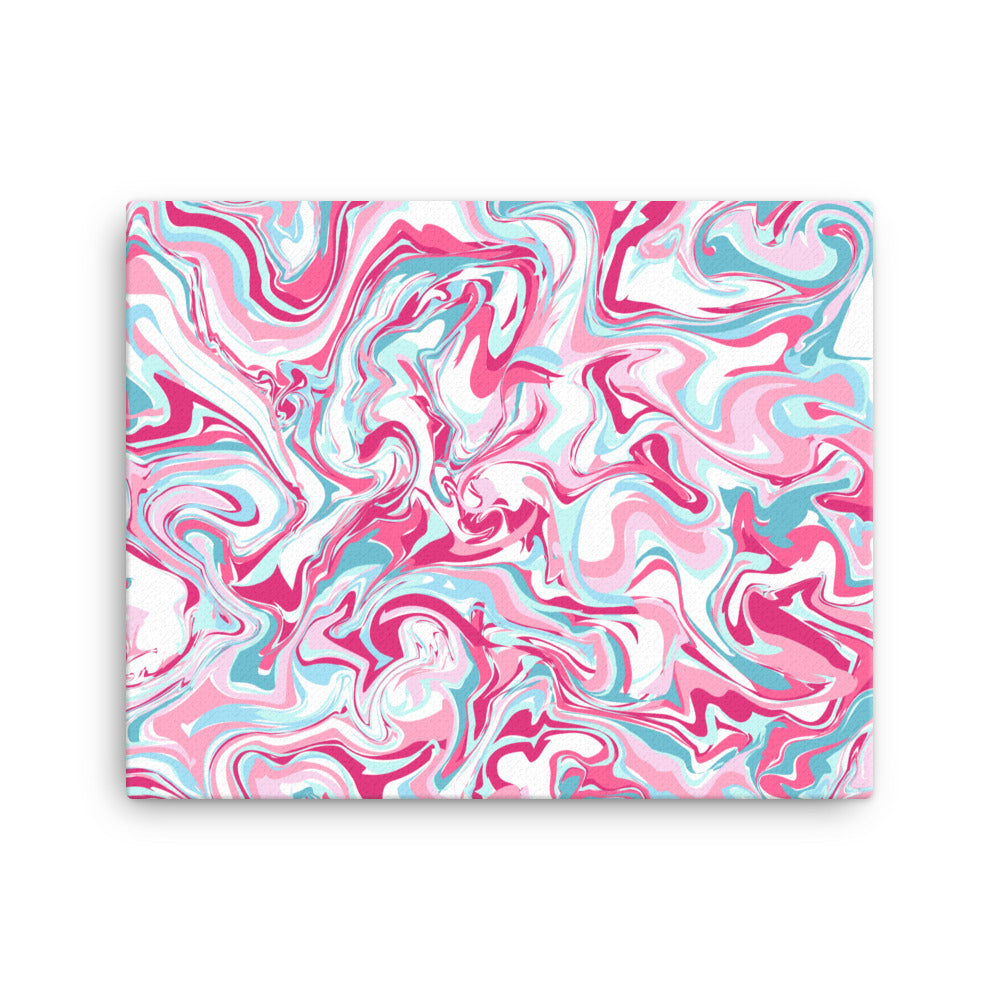 Pink Marble Canvas Print