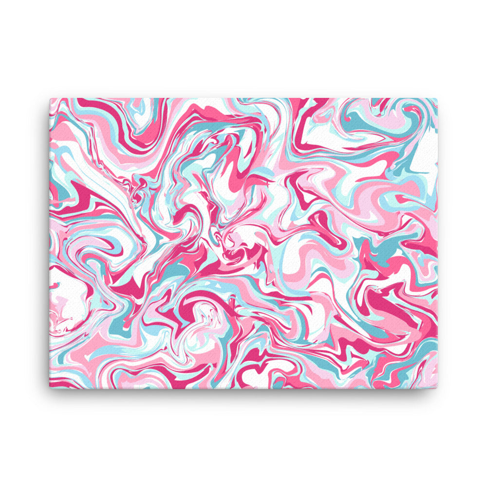 Pink Marble Canvas Print