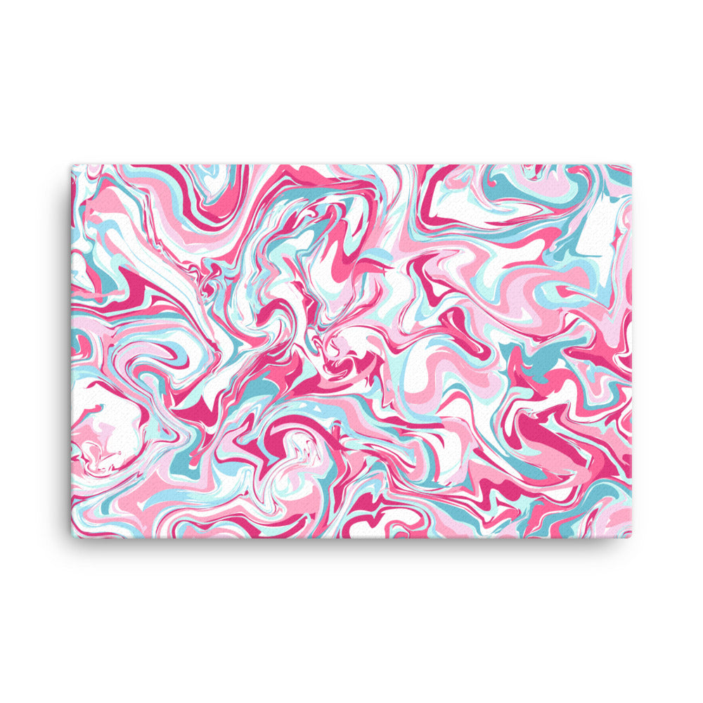 Pink Marble Canvas Print