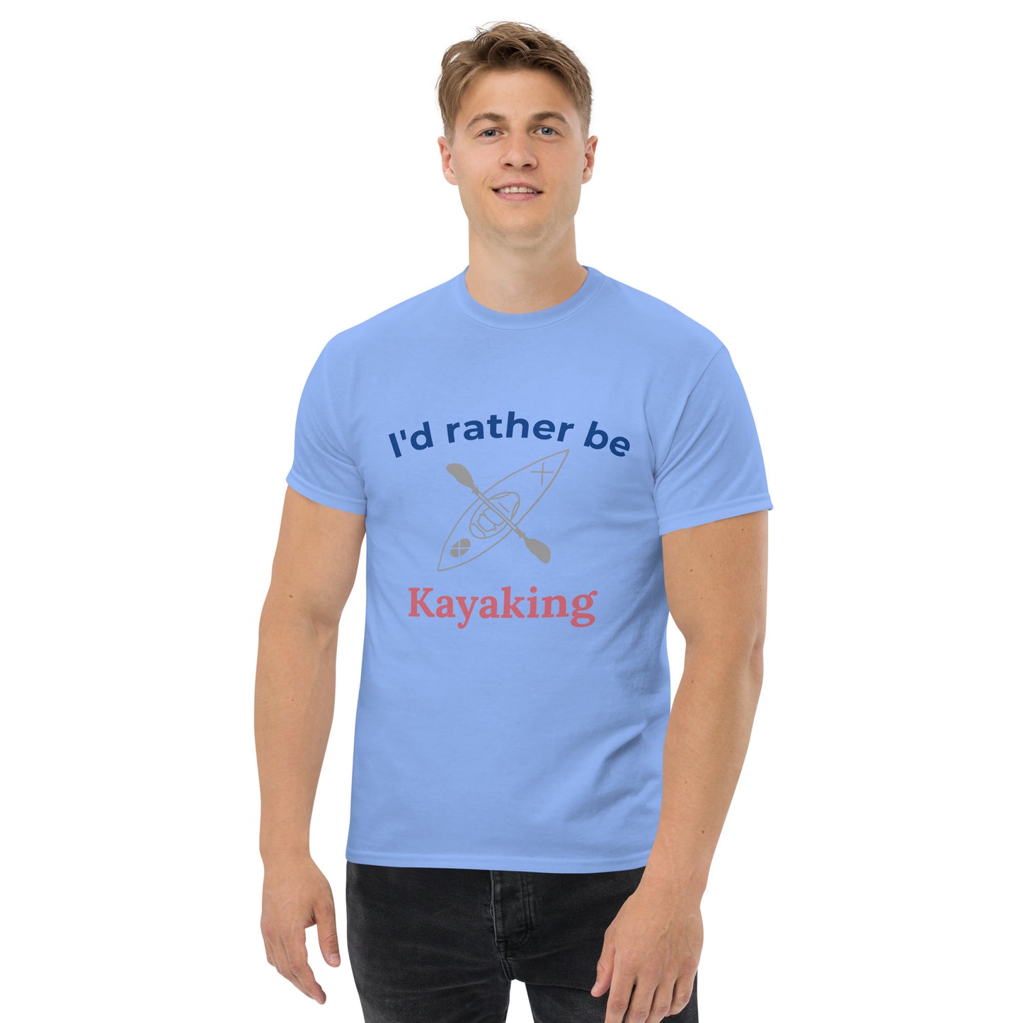 I'd rather be Kayaking Men's classic tee