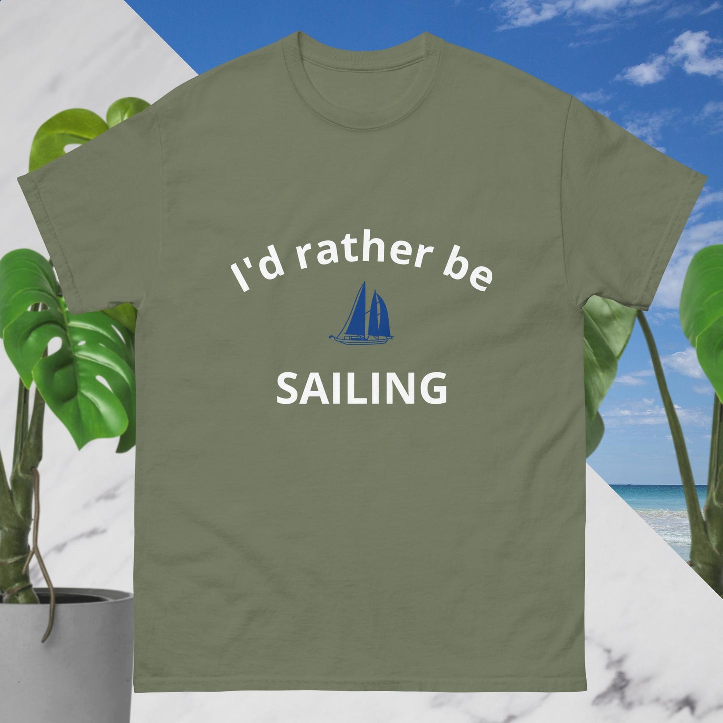 I'd Rather be Sailing T-Shirt