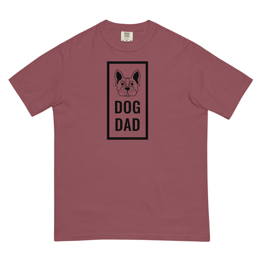 Dog Dad Men’s garment-dyed heavyweight t-shirt