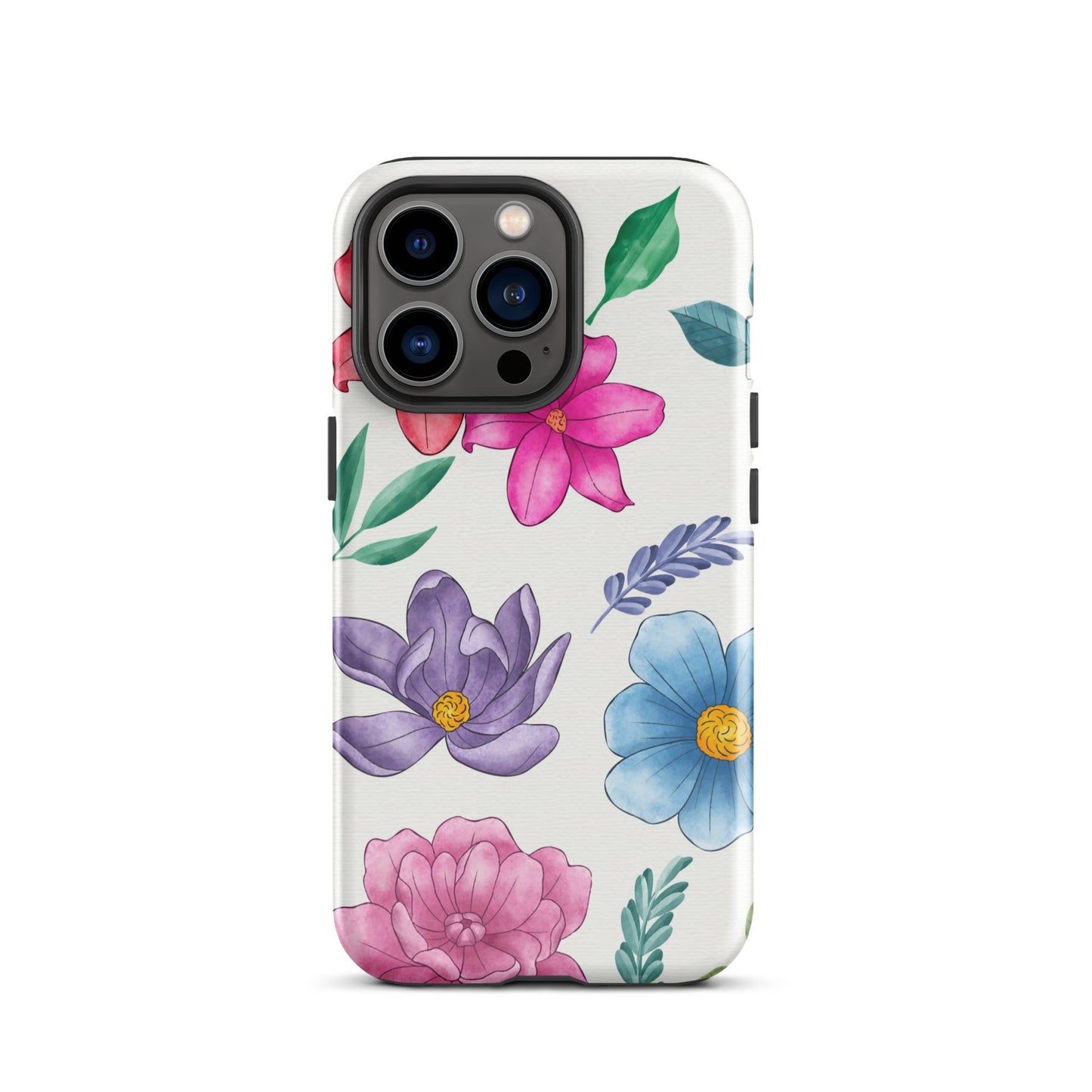 Painted Flowers Phone Case for iPhone®