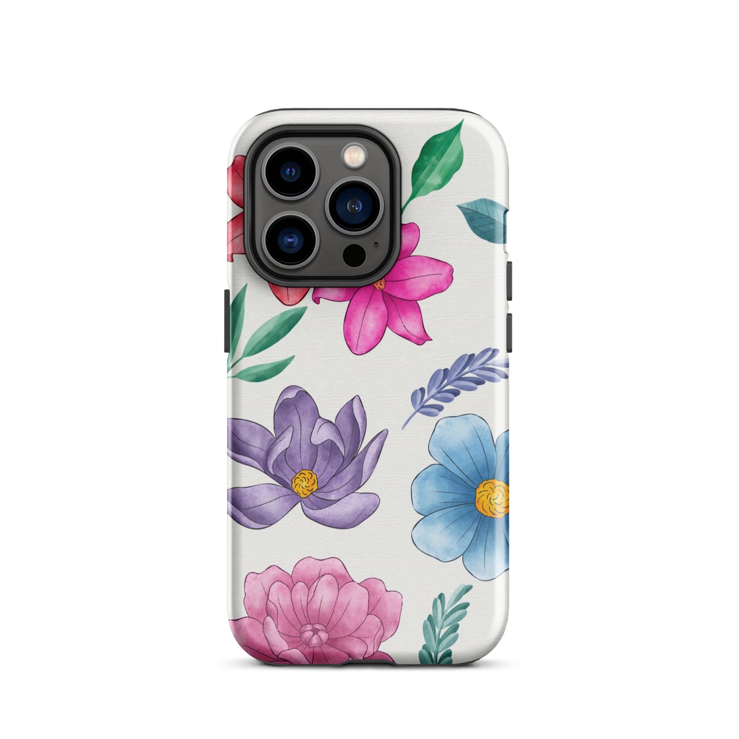 Painted Flowers Phone Case for iPhone®