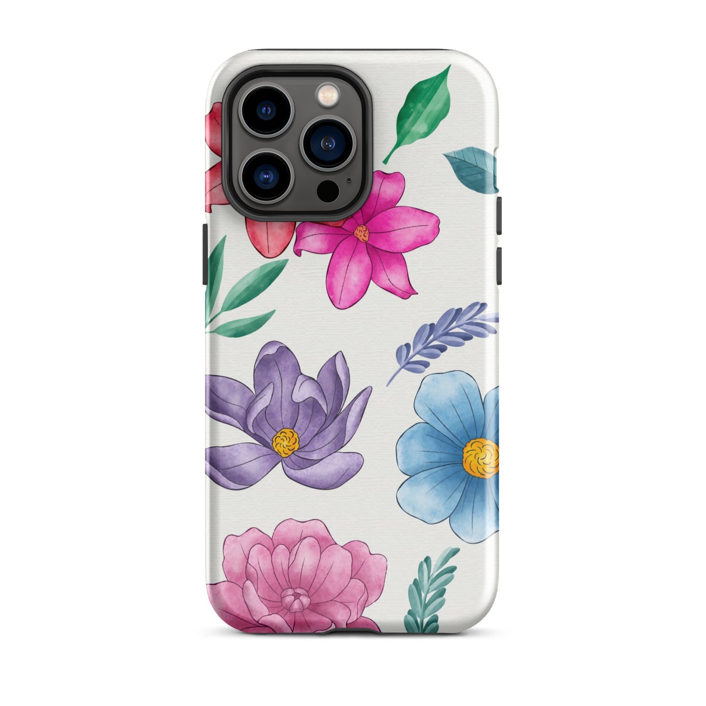 Painted Flowers Phone Case for iPhone®