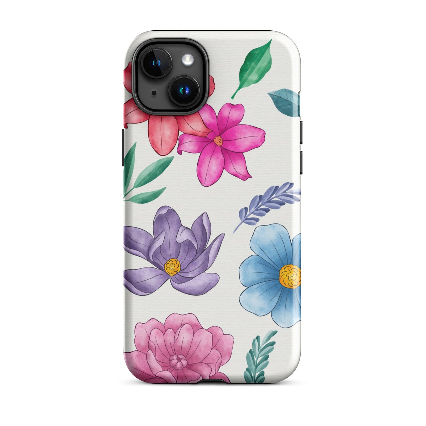 Painted Flowers Phone Case for iPhone®