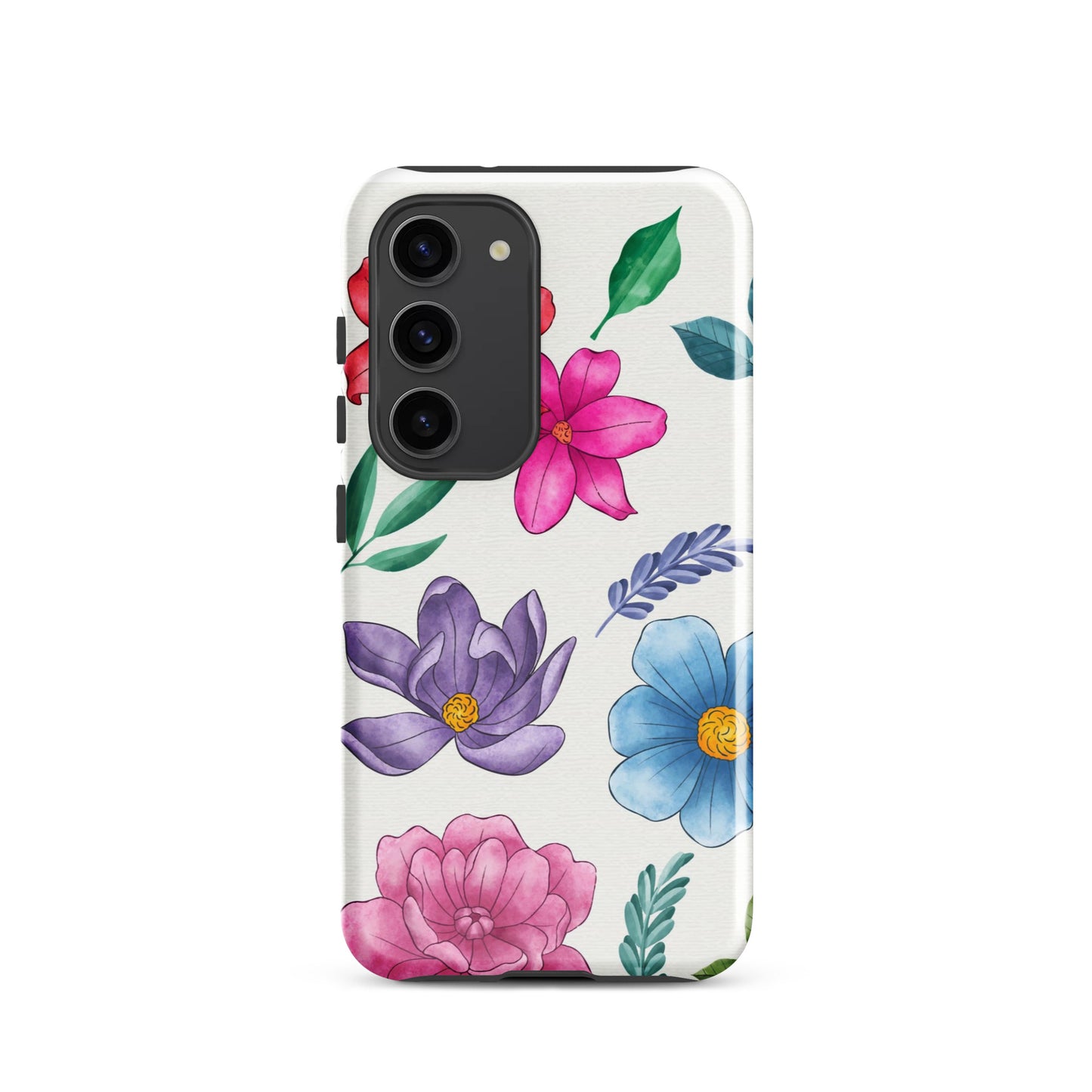 Painted Flowers Phone Case for Samsung®