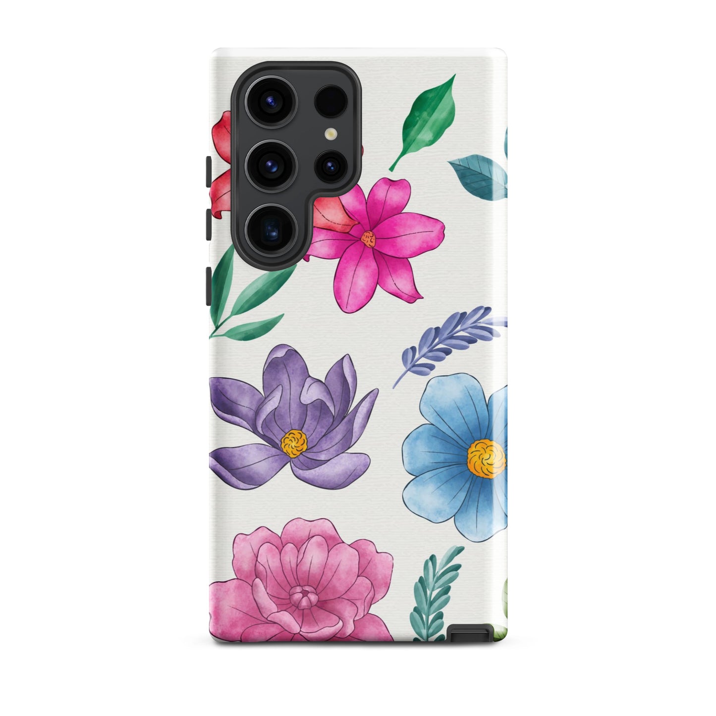 Painted Flowers Phone Case for Samsung®