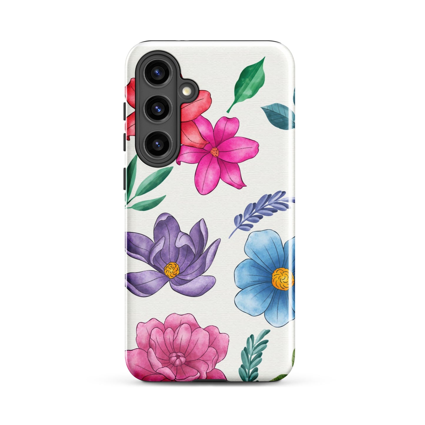 Painted Flowers Phone Case for Samsung®