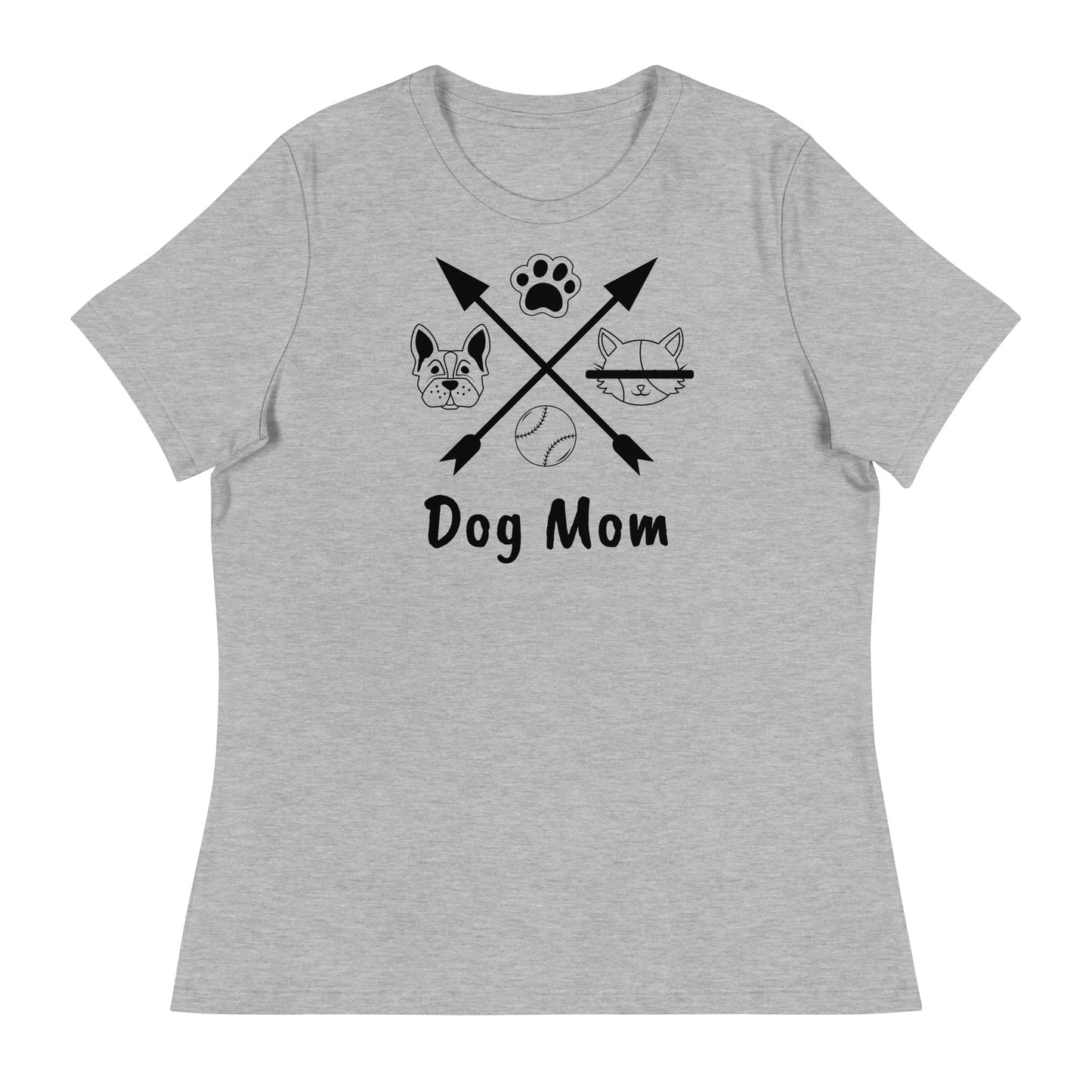 Dog Mom Women's Relaxed T-Shirt