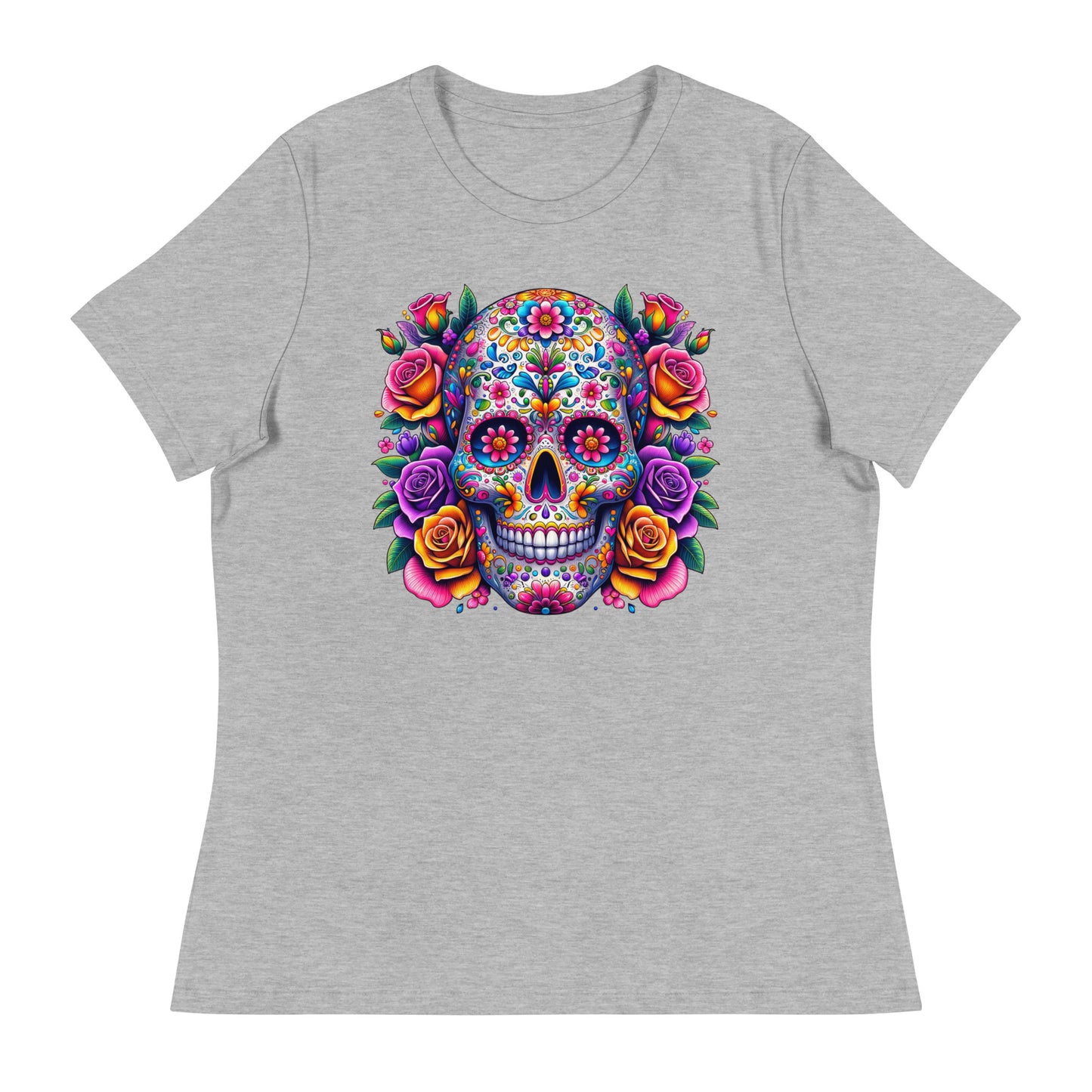 Sugar Skull Floral T-Shirt