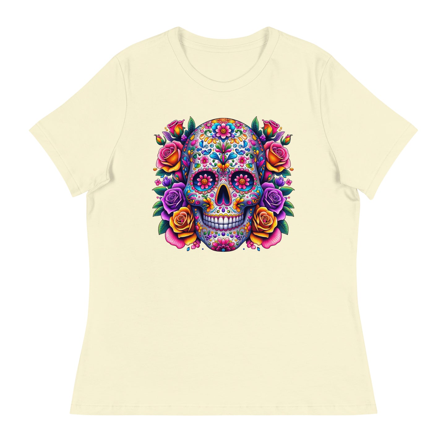 Sugar Skull Floral T-Shirt