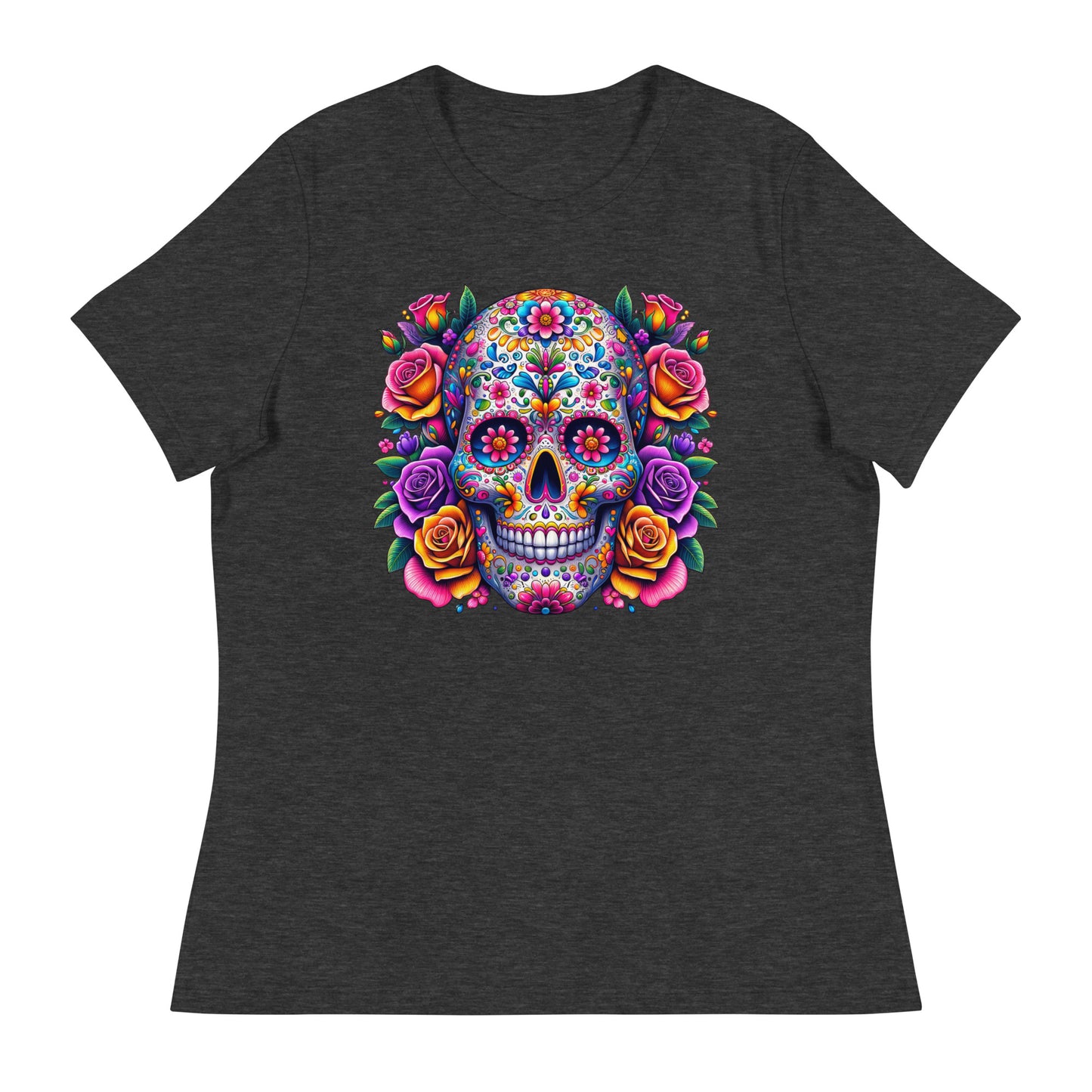 Sugar Skull Floral T-Shirt