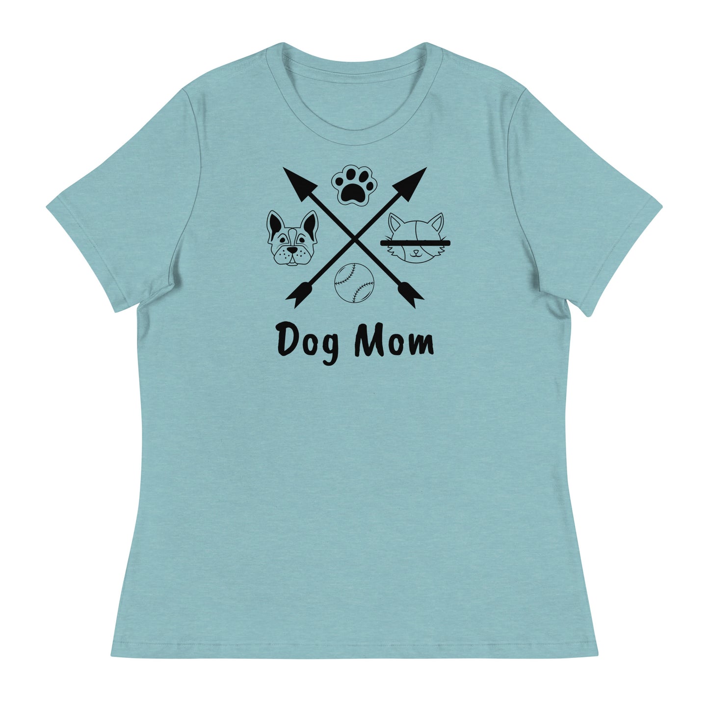 Dog Mom Women's Relaxed T-Shirt