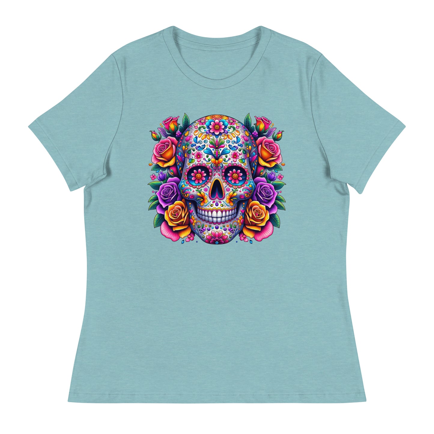 Sugar Skull Floral T-Shirt