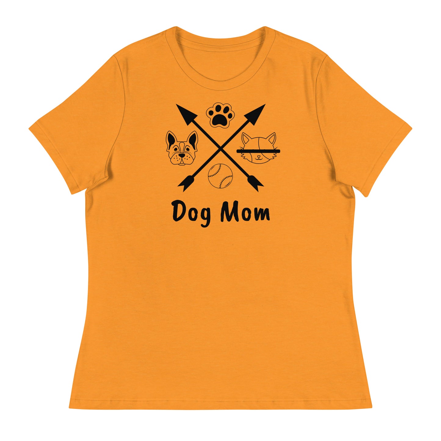 Dog Mom Women's Relaxed T-Shirt