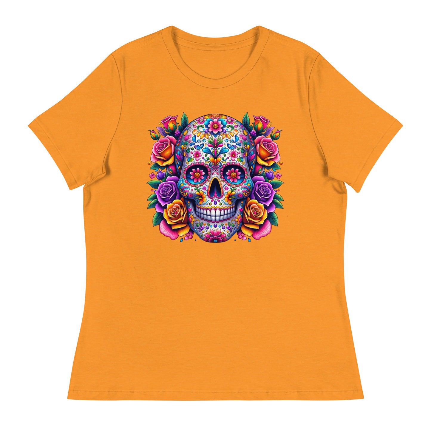 Sugar Skull Floral T-Shirt