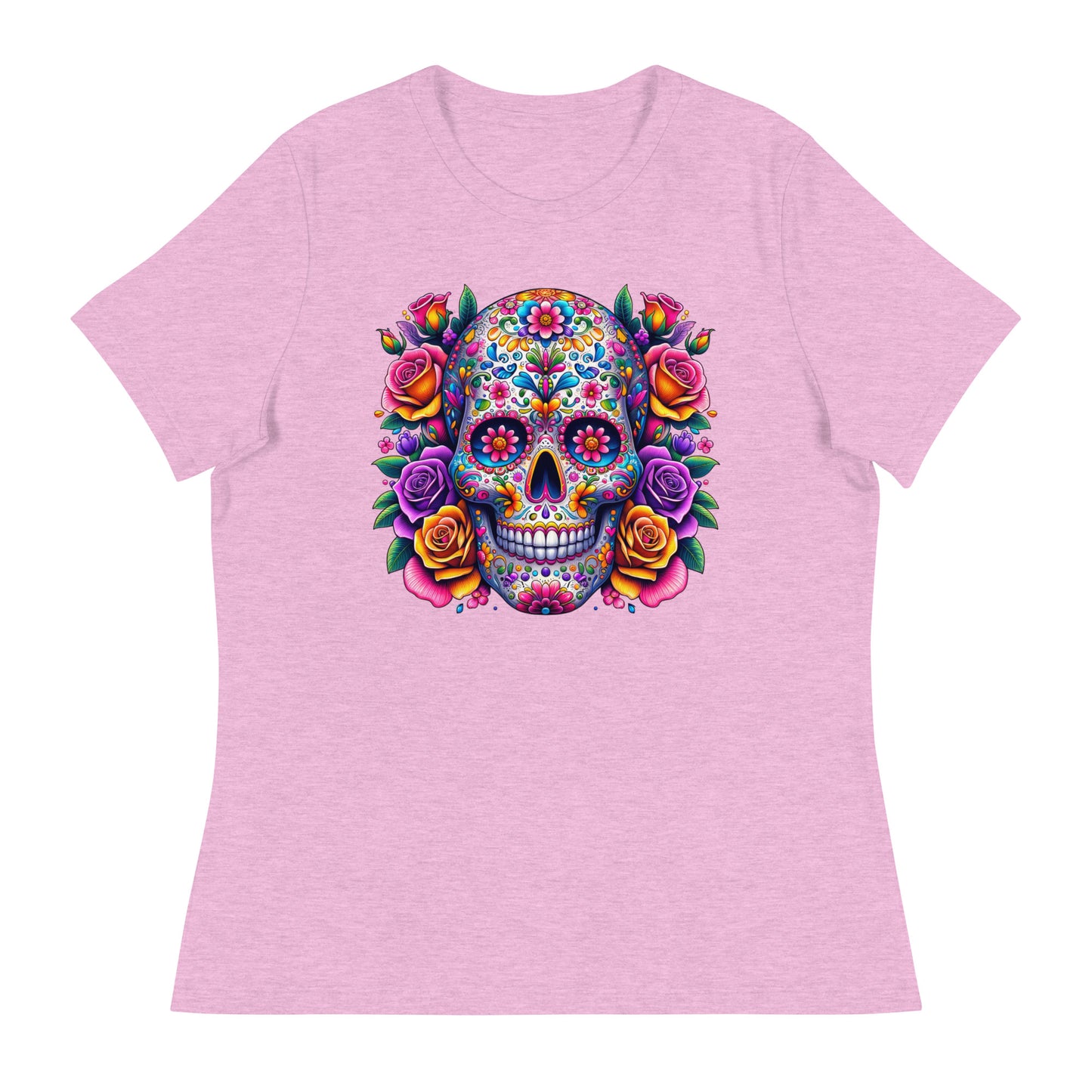 Sugar Skull Floral T-Shirt