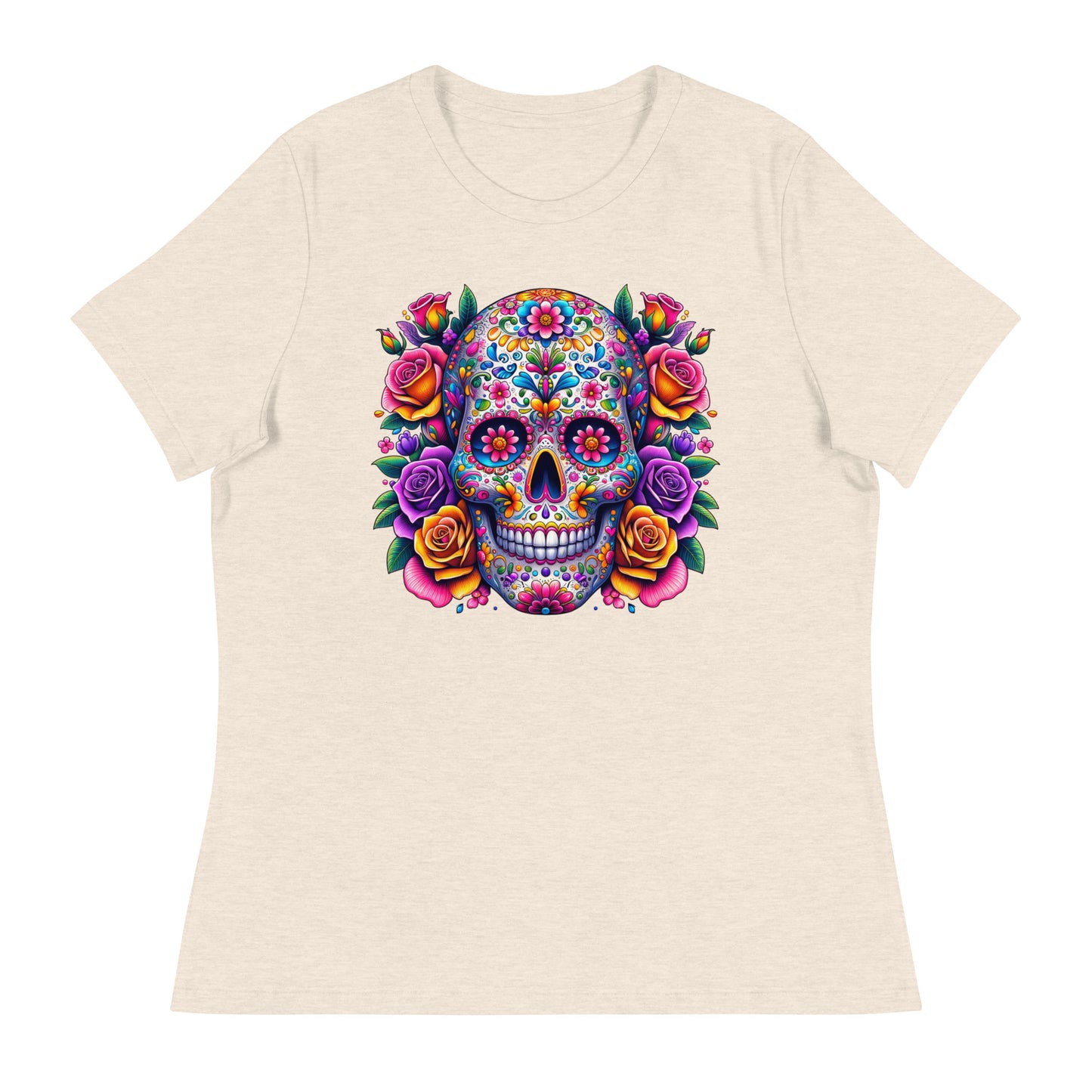 Sugar Skull Floral T-Shirt