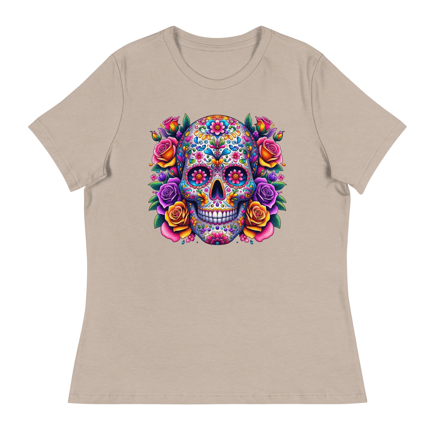 Sugar Skull Floral T-Shirt