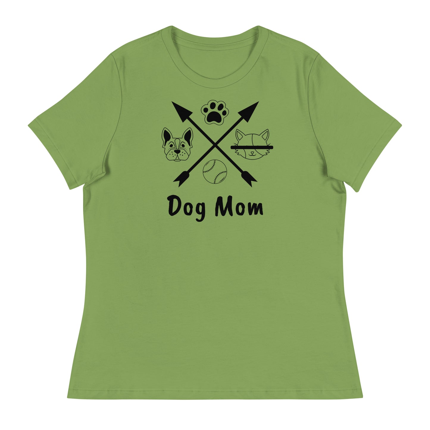 Dog Mom Women's Relaxed T-Shirt