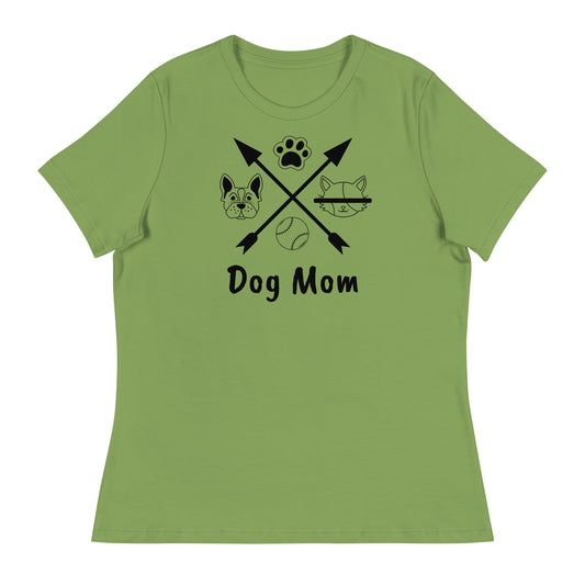 Dog Mom Women's Relaxed T-Shirt