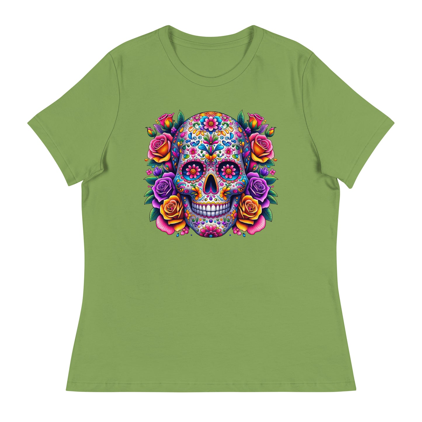 Sugar Skull Floral T-Shirt