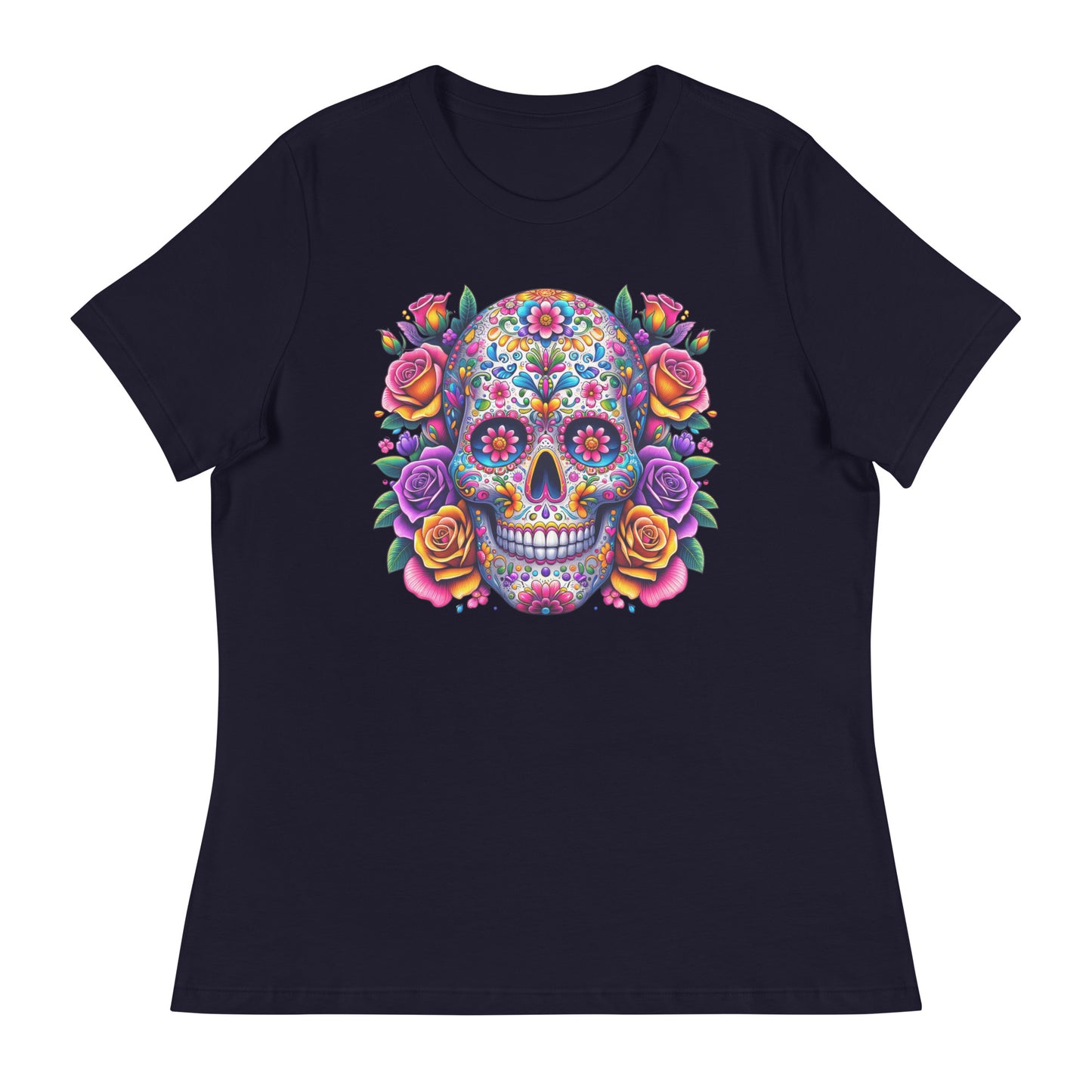 Sugar Skull Floral T-Shirt