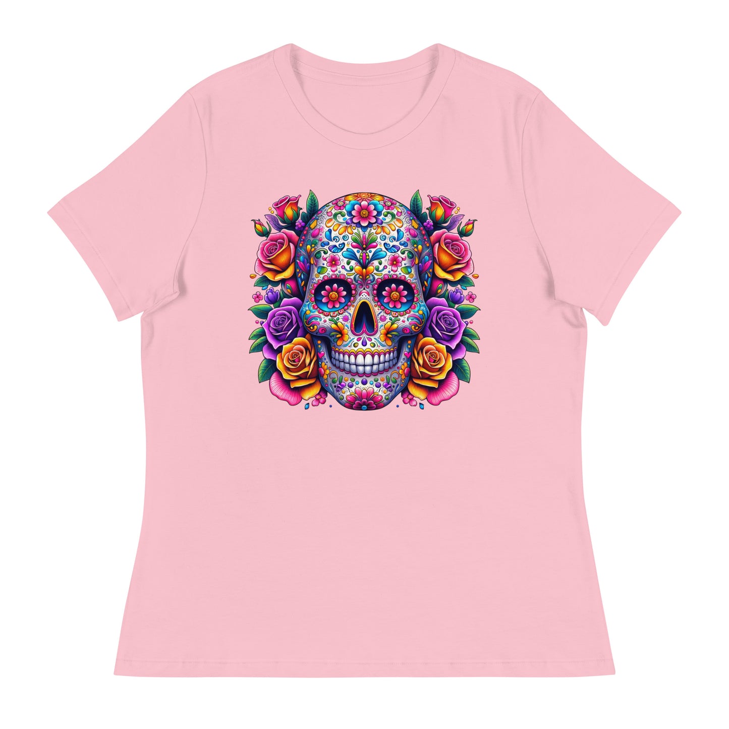 Sugar Skull Floral T-Shirt