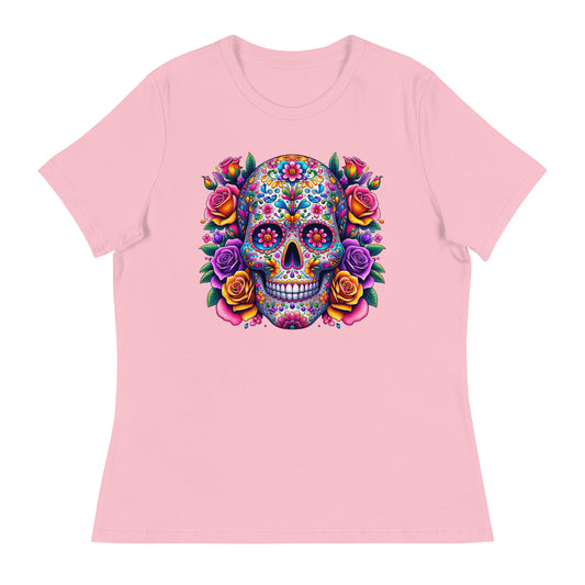 Sugar Skull Floral T-Shirt